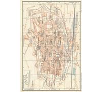 Lucca Italy Map Journal: Vintage Map Notebook