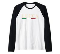 Lucca Italy Raglan Baseball Tee