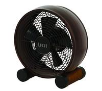 Beacon Lighting Beacon table fan Breeze bronze/walnut, Ø 20 cm, quiet