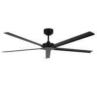 Beacon Lighting Beacon ceiling fan Monza black DC quiet Ø 152 cm IP55