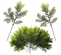 Luccyle 36Packs Artificial Pine Needles Branches,Green Plants Pine Needles DIY Accessories for Garland Wreath Christmas Embellishing