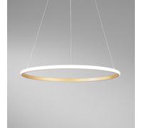 Luce Ambiente Design Axis LED hanging light, Ø 60 cm, gold-coloured, metal, CCT