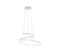 Luce Ambiente Design COASTER LED hanging light, white, Ø 60 cm, metal, CCT