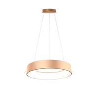 Luce Ambiente Design Noah LED hanging light, gold-coloured, Ø 60 cm, metal, CCT