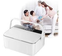 LUCEAE Insulin cooler travel case with usb charging, Large Capacity Car Medicine Refrigerator, with Alarm System 2-8℃ Intelligent Constant Temperature Insulin Refrigerator