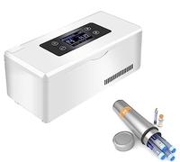 LUCEAE Mini Insulin Cooler, Portable Medication Fridge 2-8℃ Diabetic Refrigerator, Travel Case Intelligent Constant Medicine Cooling Box, For Home Camping RV, Travel Cooler
