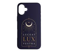 Luceat Lux Vestra Latin Quote Mystic Case for iPhone 16 Plus