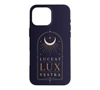 Luceat Lux Vestra Latin Quote Mystic Case for iPhone 16 Pro Max