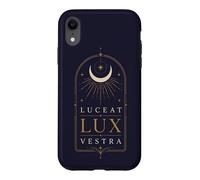 Luceat Lux Vestra Latin Quote Mystic Case for iPhone XR