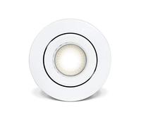 Luceco Adjustable Fire Rated GU10 Downlight, White