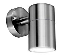 Luceco Azurar Single Gu10 Wall Light Stainless Steel