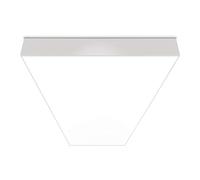 Luceco Backlit Frameless Standard Driver LuxPanel, 1195 x 595 cm, 33 Watts, White Aluminium