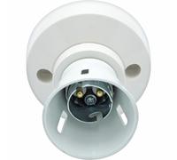 Luceco BG Batten Lamp Holder - White
