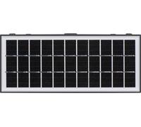 LUCECO Brick Solar LED Wall Light with PIR Motion Sensor - Grey