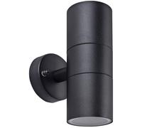 LUCECO Decorative Outdoor LED Wall Light - Black