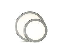 Decorative Indoor Bulkhead 220Mm 1300Lm 14W 4000K White & Chrome Bezel EBH22S40-02