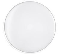 Luceco Eco Indoor LED Bulkhead Light with Colour Change Temperature (CCT), Decorative Interior Lighting, Round, White, IP54, 18W, 1350lm, 4000K, EDSL33WH13CC