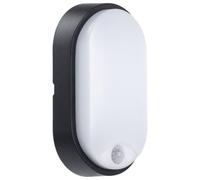 Luceco Eco Oval Bulkhead Light PIR IP54 700 Lumens - 10W