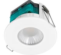 Luceco EFTF5W30 FType Essence 5W 515lm 3000K Dimmable IP65 White Bezel - Flat
