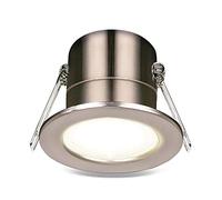 Eco Ftype Fire Rated Downlight 450Lm 5W Ip65 3000K White Bezel EFTE45W30-01