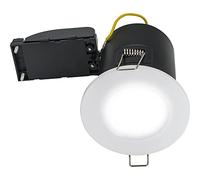 Luceco Fixed Fire Rated GU10 Downlight, White (EFDGUFWH-02)