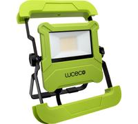 Luceco Foldable Compact Worklight with 13A Power Socket 30W, 2400lm