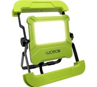 Luceco Foldable Compact Worklight with 13A Power Socket 30W 2400Lm 5000K - 1.5M Cable and UK Plug