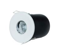 Luceco IP65 Fixed Fir GU10 Downlight, White