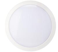 Luceco LED Atlas Bulkhead, IP65 Rated, 12.5 Watts, Standard Driver, White Polycarbonate (PC)