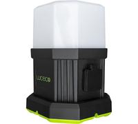 Luceco LED Herculous Open Area High-Output Work Light with 13A UK Power Socket and USB Outlets, 2 Light Modes, Carry Handle and Hook, Inspection Light, IP54, IK07, 66W, 7150lm, 6500K, LWHOA70G65UK