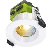 Luceco FTR6WCCT FType MK2 4W/6W 750lm Power Change & 4 Colour CCT 2700K/3000K/4000K/6000K Dimmable IP65 White - Regressed