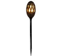 Luceco Lexflamebk-02 Exterior Decorative Ip65 Led Flame Garden Spike Light - USB Charged