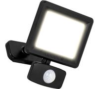 Luceco Outdoor Security LED Floodlight with PIR Motion Sensor for Driveways, Walkways and Gardens, Fit & Tilt Multi-Positioning, Exterior Lighting, E