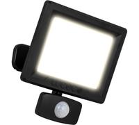 Luceco Outdoor Security LED Floodlight with PIR Motion Sensor for Driveways, Walkways and Gardens, Fit & Tilt Multi-Positioning, Exterior Lighting, E