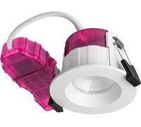 Luceco PTR6WD2W FType Elite 4W/6W 690Lm Power Change & CCT Change 3000K/4000K Dim2Warm Dimmable IP65 White - Regressed (10 Pack)