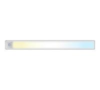 Luceco Rechargeable 400mm 2.6W CCT Undercabinet Light - Stainless Steel