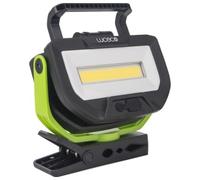 Luceco Twin Panel LED Worklight rechargeable power bank clamp 25w magnetic ip54