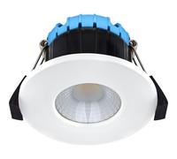 Luceco Smart! Ftype Flat Regressed Dimmable Downlight IP65 580lm 6W