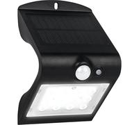 Luceco Solar Guardian PIR Wall Light Black