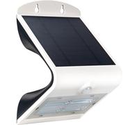Luceco Solar Guardian PIR Wall Light, IP65, 3.2W, 400lm, 4000K, White Luceco White