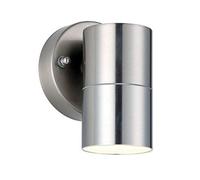 Luceco Stainless Steel Exterior Decorative Gu10 Fixed Down Wall Light - Ip44
