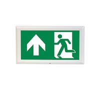 Luceco Tempus Maintained Exit Box, Upward Legend