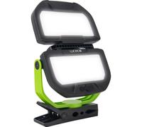 Luceco Twin Panel LED Worklight rechargeable power bank clamp 25w magnetic ip54