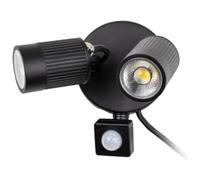 Luceco Twin Wall Light with PIR Sensor Standard 10W 720LM 4000K