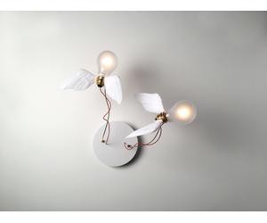 Lucellino Doppio LED wall lamp Ingo Maurer