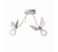 Lucellino Doppio Wall Lamp White