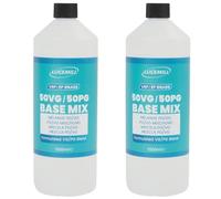 Lucemill 50VG/50PG Premixed Liquid | 2 x 1 Litre | High Purity USP/EP Grade | Smooth, Balanced 50/50 Glycerine Glycol Blend for Pharmaceutical & Food Applications