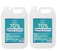 Lucemill 70% Rubbing alcohol | 10 litre | Super Strength IPA First Aid Antiseptic | 70% Isopropyl Alcohol | Clear Liquid