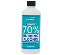 Lucemill 70% Rubbing alcohol | 500ml | Super Strength IPA First Aid Antiseptic | 70% Isopropyl Alcohol | Clear Liquid