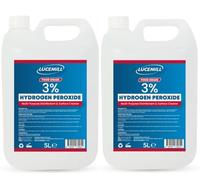 Lucemill Hydrogen Peroxide 3% Food Grade I 10 Litre I Liquid Hydrogen Peroxide Food Grade I Unstabilised I Eco Friendly I Additive Free
